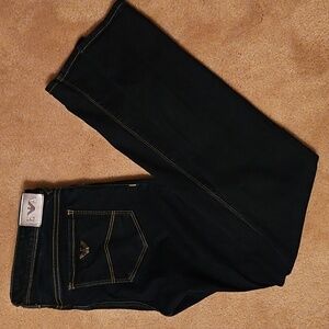 Emporio Armani Women's Dark Blue Skinny Jeans Size 26